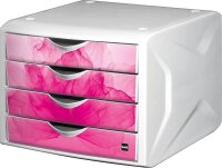 helit Schubladenbox the chameleon  himbeer H6129626, DIN...