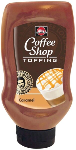 SCHWARTAU  Coffee Shop TOPPING Sirup, 250,0 ml