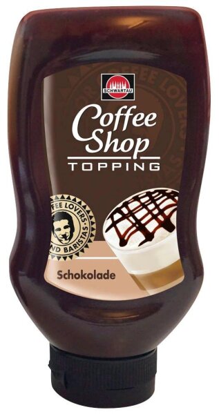 SCHWARTAU  Coffee Shop TOPPING Sirup, 250,0 ml