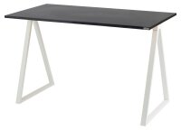 PAPERFLOW easyHome LV9 Schreibtisch schwarz rechteckig,...