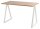 PAPERFLOW easyHome LV9 Schreibtisch buche rechteckig, A-Fuß-Gestell weiß 110,0 x 60,0 cm