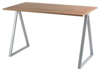 PAPERFLOW easyHome LV9 Schreibtisch walnuss rechteckig,...