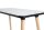 PAPERFLOW easyHome HOP Schreibtisch weiß rechteckig, 4-Fuß-Gestell buche 100,0 x 50,0 cm