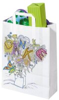 VP Papier-Tragetaschen Topcraft weiß 26,0 x 33,0...