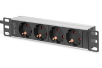 DIGITUS DN-95418 4-fach Steckdosenleiste für...