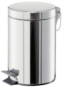 Zeller Kosmetikeimer 3,0 l edelstahl, 1 St.