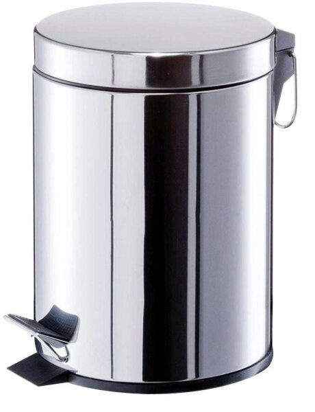 Zeller Kosmetikeimer 5,0 l edelstahl, 1 St.