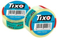 TIXO Klebefilm transparent 15,0 mm x 10,0 m 1 Rolle