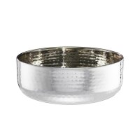 relaxdays Schüssel-Set silber Ø 28,0 cm, 1 Set