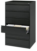 CP Acurado Karteischrank schwarzgrau 6 Schubladen 78,7 x 59,0 x 135,7 cm, 1 St.