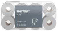 KATRIN Toilettenpapier PLUS 250 3-lagig, 72 Rollen