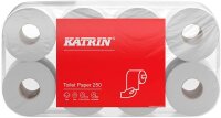 KATRIN Toilettenpapier 250 3-lagig Recyclingpapier, 72 Rollen