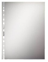 LEITZ Prospekthüllen 4796 DIN A4 transparent genarbt 0,065 mm, 100 St.