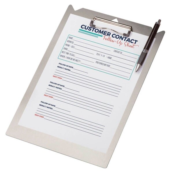 tarifold Klemmbrett 181102 DIN A4 silber Aluminium, 1 St.