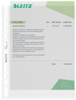 LEITZ Prospekthüllen 4775 DIN A5 transparent glatt 0,075 mm, 100 St.
