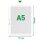 LEITZ Prospekthüllen 4775 DIN A5 transparent glatt 0,075 mm, 100 St.