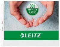 LEITZ Prospekthüllen 4724 DIN A4 quer transparent genarbt 0,13 mm, 50 St.