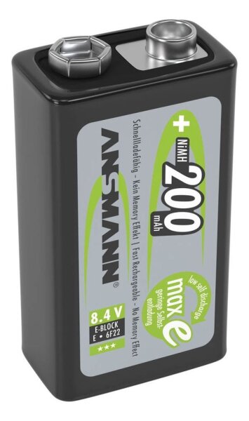 ANSMANN Akku Ni-MH E-Block 200 mAh, 1 St.