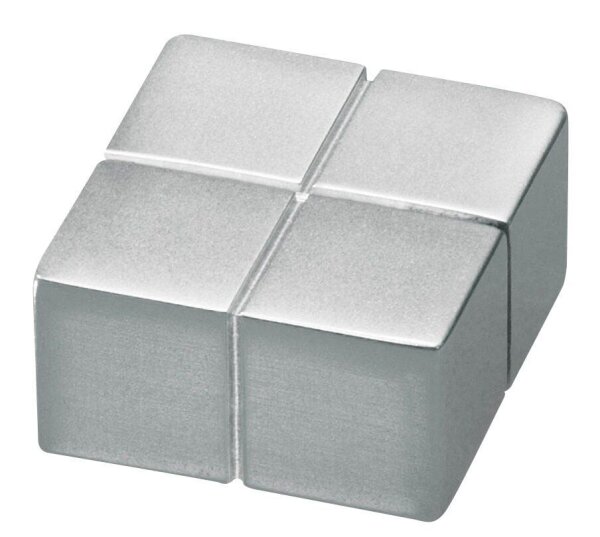 SIGEL C10 extrastark Magnet silber, Metall 2,0 x 1,0 x 2,0 cm, 1 St.