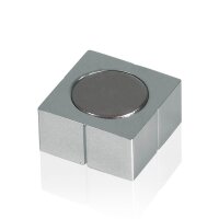 SIGEL C10 extrastark Magnet silber, Metall 2,0 x 1,0 x...