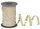 PRÄSENT Geschenkband POLY GLITTER Glitter gold 10,0 mm x 100,0 m