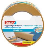 tesa universal 56157 doppelseitiges Klebeband 38,0 mm x...