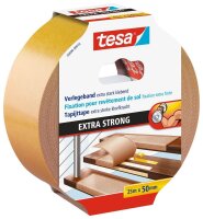 tesa EXTRA STRONG doppelseitiges Klebeband 50,0 mm x 25,0...