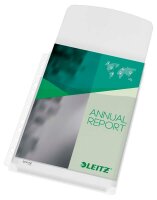 LEITZ Prospekthüllen DIN A4 transparent genarbt 0,17 mm, 5 St.