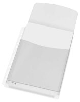 LEITZ Prospekthüllen DIN A4 transparent genarbt 0,17 mm, 5 St.