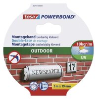 tesa Montageband POWERBOND Outdoor 55751 doppelseitiges...