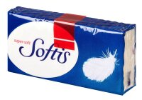 Softis Taschentücher Klassik 4-lagig weiß, 15x...
