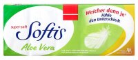 Softis Taschentücher Aloe Vera 4-lagig weiß,...