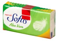 Softis Taschentücher Aloe Vera 4-lagig weiß,...