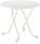 barths Gartentisch Dublin weiß rund 80,0 x 80,0 x 70,0 cm