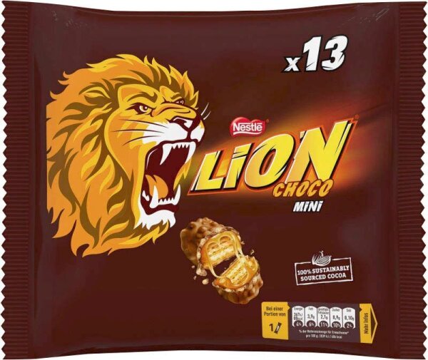 LION® Mini Schokoriegel 13 St.  ( 12572971 )