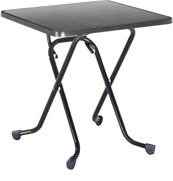 barths Gartentisch Madrid anthrazit rechteckig 67,0 x 67,0 x 70,0 cm