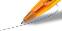 BIC Kugelschreiber Cristal Original transparent, Schreibfarbe: farbsortiert, 10 St.