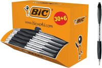 BIC Kugelschreiber ATLANTIS Classic schwarz/transparent,...