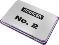 STANGER Stempelkissen No 2 violett 108,0 x 70,0 mm, 1 St.