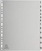 Exacompta Ordnerregister DIN A4 Vollformat,...