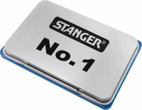 STANGER Stempelkissen No 1 blau 125,0 x 80,0 mm, 1 St.