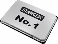 STANGER Stempelkissen No 1 schwarz 125,0 x 80,0 mm, 1 St.