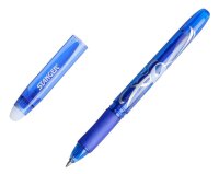 STANGER Eraser Tintenroller-Set rot, blau, schwarz 0,7 mm, Schreibfarbe: farbsortiert, 3 St.