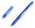 STANGER Eraser Tintenroller-Set rot, blau, schwarz 0,7 mm, Schreibfarbe: farbsortiert, 3 St.