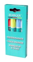 STANGER small Kreidemarker farbsortiert 2,0 - 6,0 mm, 4 St.