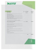 LEITZ Sichthüllen 4000 Standard DIN A4 transparent genarbt 0,13 mm, 10 St.