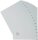 Exacompta Ordnerregister DIN A4 Vollformat 1-15 grau 15-teilig, 1 Satz