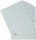 Exacompta Ordnerregister DIN A4 Vollformat 1-10 grau 10-teilig, 1 Satz