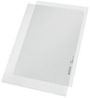 LEITZ Sichthüllen 4005 Standard DIN A5 transparent genarbt 0,13 mm, 100 St.