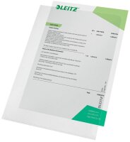 LEITZ Sichthüllen 4005 Standard DIN A5 transparent genarbt 0,13 mm, 100 St.